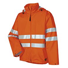 Helly Hansen Sicherheits-Regenjacke, mit Reflexstreifen orange