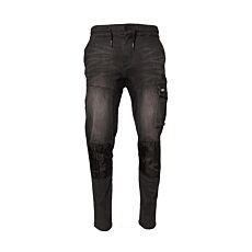 CAT Arbeitshose «Dynamic», verstärkte Knie, Dehnbund dark denim