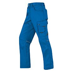 Wikland Damen-Arbeitshose mit Reflex-Piping, Komfortbund und Stretch-Twill blau
