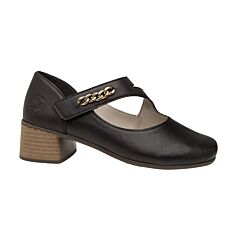 Rieker Trotteur aus feinem Nappaleder, Klettverschluss