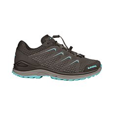 LOWA Nordic-Walking- und Wanderschuh «Maddox GTX» für Damen, wasserdicht anthrazit-blau