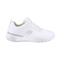 SKECHERS WORK Schnürschuh, Anti-Rutsch, Leder weiss