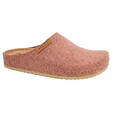 MUBB Damen Hausschuh, Memoryfussbett altrosa