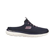 SKECHERS Damen-Wohlfuehl-Slide «Summits» marine