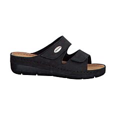 Tamaris Pantolette, weiches Fussbett schwarz