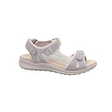 LEGERO Damen-Sandale, weiches Leder, rutschhemmend himmelblau