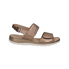 CAPRICE Sandalette für Damen aus feinglänzendem Perlatoleder, leicht und bequem