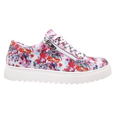 Gemini Sneaker aus bedrucktem Nappaleder