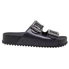 ZAXY Damen-Pantolette, verstellbar & bequem schwarz