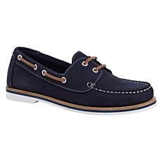 Tamaris Mokassins en nubuck souple avec semelle souple marine