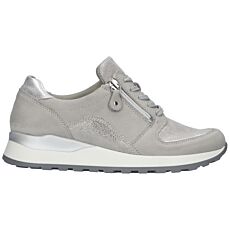 WALDLÄUFER Chaussures à lacets en cuir Nappa souple, flexibles et confortables taupe