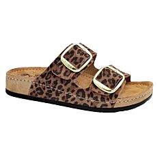 Mubb Sandales avec semmelle à mémoire de forme brun