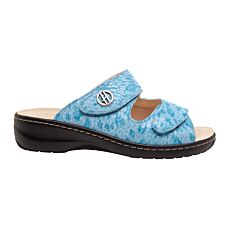 CAPRICE Mocassin avec boucle décorative bleu clair