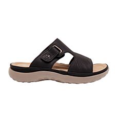 RIEKER Damen-Mule, soft & verstellbar schwarz