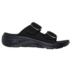 SKECHERS Damen-Slide «GO WALK», weich & stützend schwarz