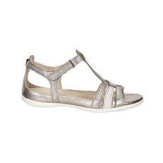 ECCO Damen-Sandale, Leder, leicht & rutschhemmend