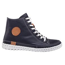 Gemini Sneaker aus Anilinleder marine