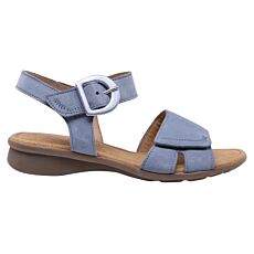 GABOR Sandalette pour femme en nubuck bleu ciel