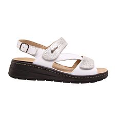 HICKERSBERGER Damen-Pantolette weiss