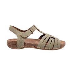 RIEKER Sandalette, mit Korklatex-Fussbett