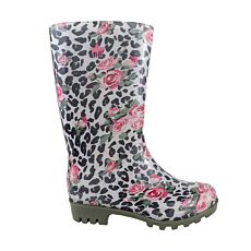 Botte en caoutchouc pour dames multicolore