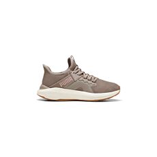 PUMA Sneaker Damen «SOFTRIDE SLIPTECH», Slip-in mit EVA-Zwischensohle – braun