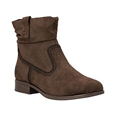 RIEKER Stiefelette Damen, Softmaterial mit Wechselfussbett