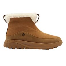 COLUMBIA Winterbootie Damen, Veloursleder mit Omni-Shield™ – hellbraun