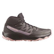 SALOMON Multifunktionsschuh Damen «Outscape Mid GTX», GORE-TEX® Membran – schwarz