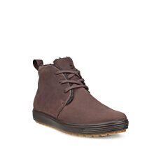 ECCO Trend Schnürbootie Damen, Leder mit Warmfutter – braun