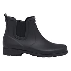AIGLE Damen-Kurz-Gummistiefel, wasserdicht und rutschhemmend – schwarz