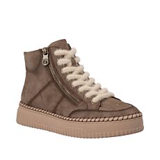 RIEKER Stiefelette Damen, Softmaterial mit Wechselfussbett