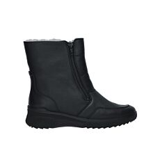 ARA Botte femme, cuir grainé avec doublure en peau d'agneau