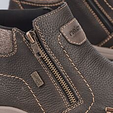 RIEKER Herren Kurzstiefel, wasserabweisend dunkelbraun