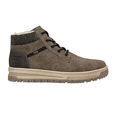 RIEKER Bottines pour hommes, hydrofuges taupe