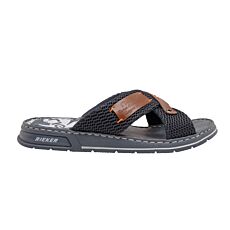 RIEKER Mule sportive pour homme, légère et respirante marine