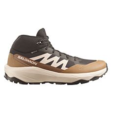 SALOMON Multifunktionsschuh Herren «Outscape Mid GTX», GORE-TEX® Membran – schwarz-braun