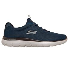 SKECHERS Schlupfschuh Herren, Mesh mit Memory Foam Fussbett – marine