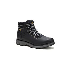 CAT Boots «Pusure Hiker», cuir nubuck imperméable – noir
