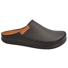 MUBB Pantoufle homme, semelle à mémoire de forme, largeur H – noir