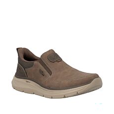 RIEKER Ready2Go Schlupfschuh Herren, Softmaterial – dunkelbraun