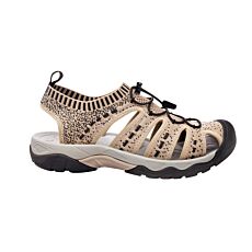 Sandales outdoor unisexes, avec laçage rapide et semelle antidérapante beige