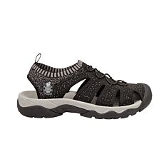 Sandales outdoor unisexes, avec laçage rapide et semelle antidérapante noir