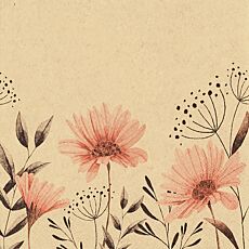 Servietten «Delicate Flowers», 20 Stück, 33 x 33 cm, Recyclingpapier