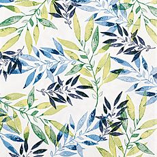 Cocktail-Servietten «Watercolour Leafs Green», 20 Stück, 25 x 25 cm, 3-lagig