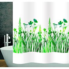 diaqua Textil-Duschvorhang «Joya», wasserabweisend mit 12 Ösen