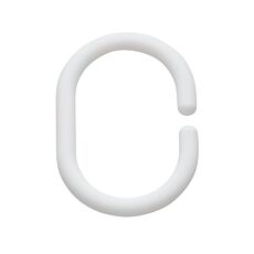 Duschvorhangringe diaqua Basic 12 Stück