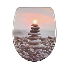 diaqua WC-Sitz «Zen Rock», mit Absenkautomatik und Easy-Cleaning