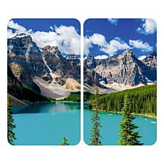 MAXIMEX Abdeckplatte 3-in-1 «Bergsee», 2er-Set