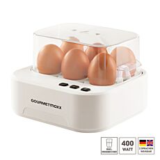 Cuiseur à œufs GOURMETmaxx, 6 œufs, 400 W